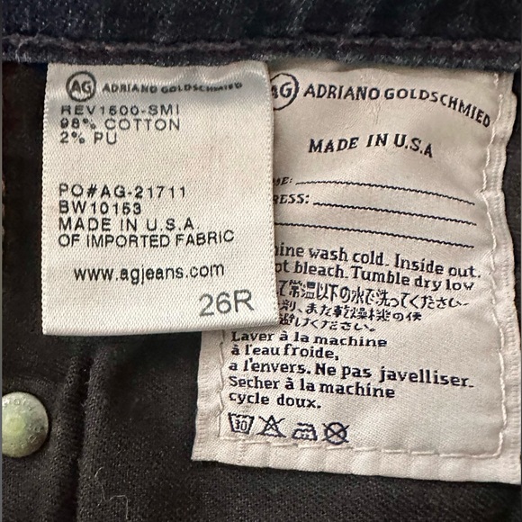 AG Adriano Goldschmied The Absolute Legging Extreme Skinny 26 R - Picture 5 of 5